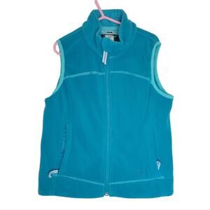 REI Turquoise  Fleece Vest (8)
